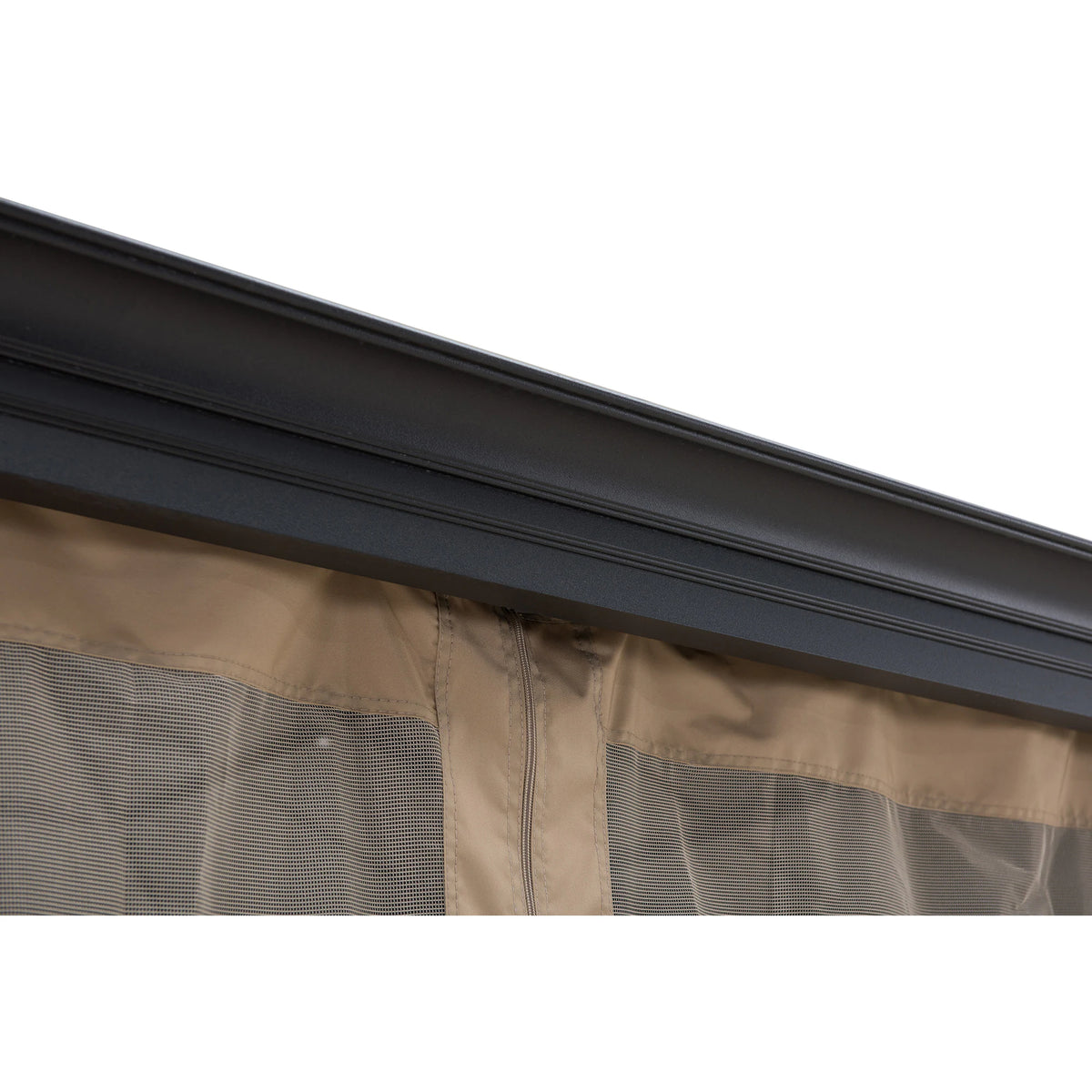 12-Ft X 10-Ft Hardtop Roof Steel Gazebo