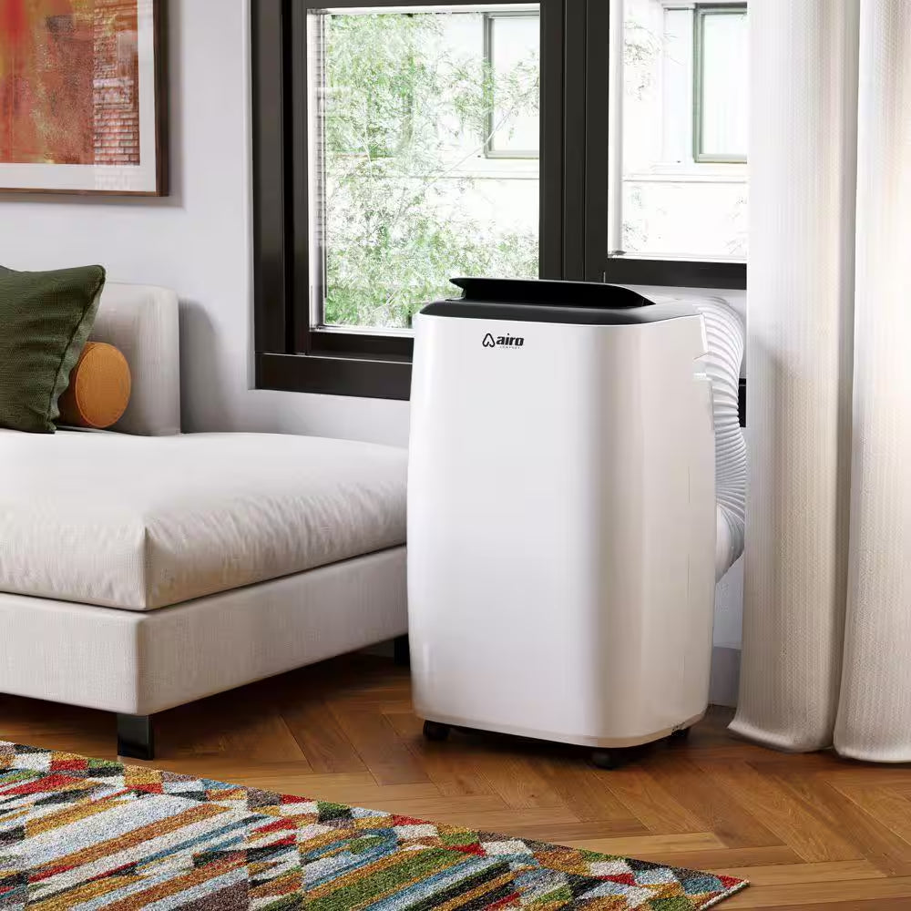 14,000 BTU (10,000 BTU DOE) Portable Air Conditioners Cools 700 Sq. Ft. with Dehumidifier, Fan, DIY Installation Kit