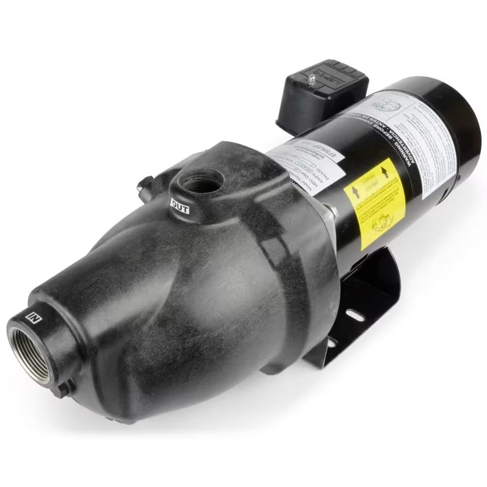 1 HP Plastic Shallow Well Jet Pump