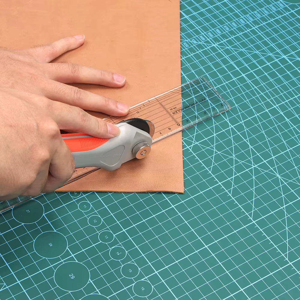 A1 Double-Sided Self-Healing PVC Cutting Mat for DIY Leathercraft Board, Large Desktop Protective Mat 90X60Cm Fathers Day Gif