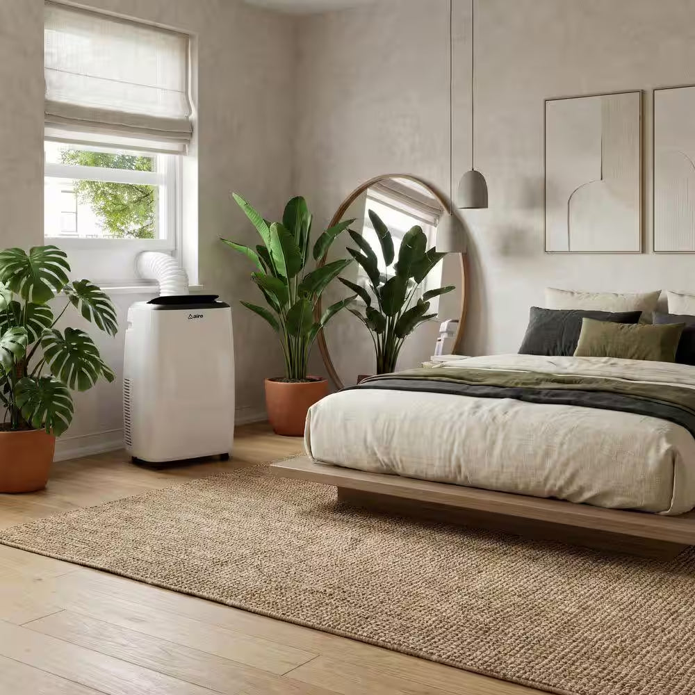 14,000 BTU (10,000 BTU DOE) Portable Air Conditioners Cools 700 Sq. Ft. with Dehumidifier, Fan, DIY Installation Kit
