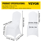 Succebuy 50 100Pcs Wedding Chair Cover Spandex Stretch Slipcover for Restaurant Banquet Hotel Dining Party Universal Chair Cover