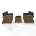 Bradenton 3Pc Outdoor Wicker Seating Set - Crosley