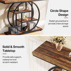 Console Table, 4-Tier Entryway Table, 41.3-Inch Industrial Sofa Table for Living Room, Foyer Hallway Table for Entrance