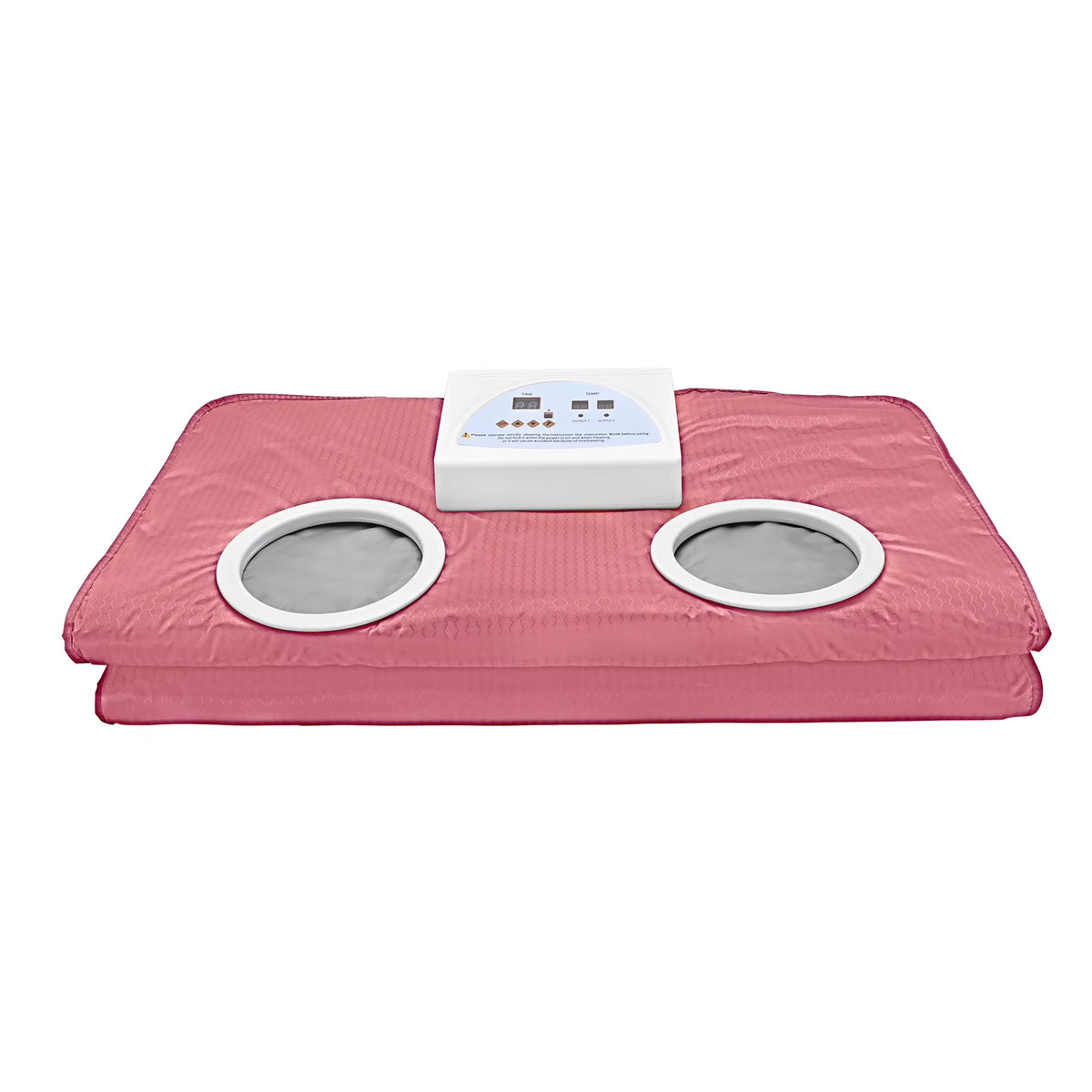 2 Zones Thermal Sauna Blanket Weight Loss Sliming Weighted Blanket for Home/Spa Body Relaxation Detoxification Therapy Machine