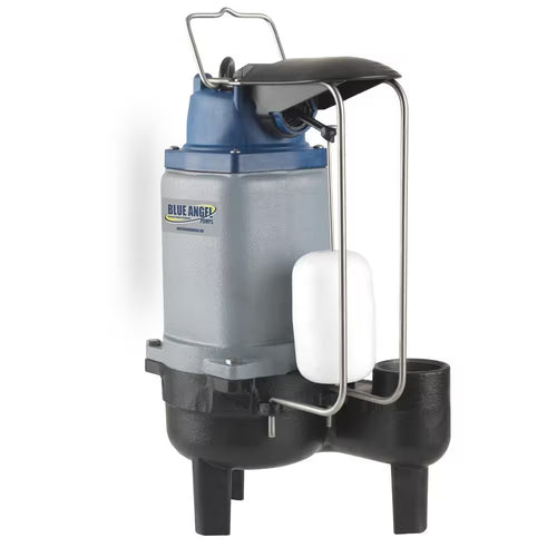 1/2 HP 10980 Gph Cast Iron Vertical Float Switch Sewage Pump