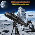 90600 Astronomy Telescopes for Adults, 90Mm Aperture 600Mm ,24X-250X HD for Moon Stargazing and Bird Watching